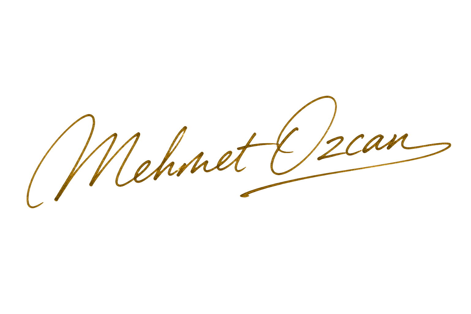 Signature Mehmet Ozcan